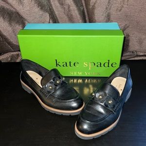 Like new! Kate Spade Marsha Black Loafers. Size 5 US.